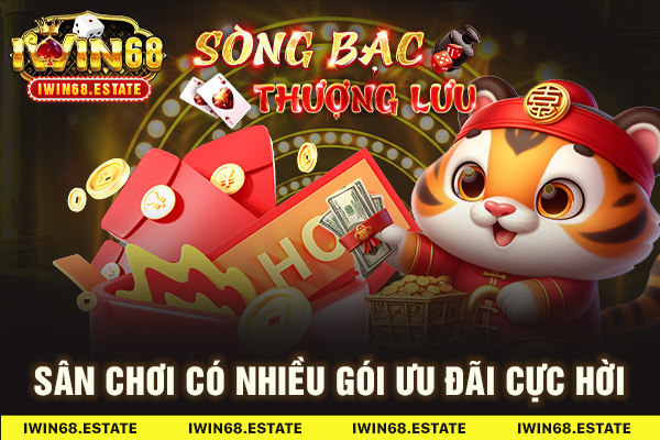 Sân chơi IWIN68 có nhiều gói ưu đãi cực hời